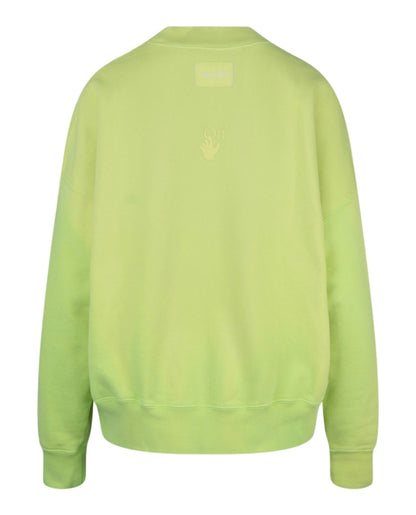 OFF-WHITE Laundry Crewneck Sweater Yellow