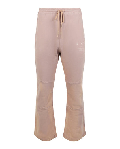 OFF-WHITE Laundry Paneled Sweatpants Beige