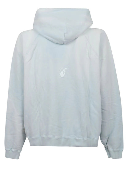 OFF-WHITE Laundry Raglan Skate Hoodie Baby Blue