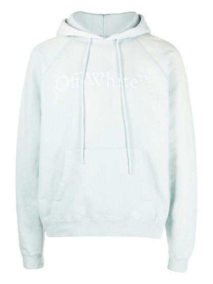 OFF-WHITE Laundry Raglan Skate Hoodie Baby Blue