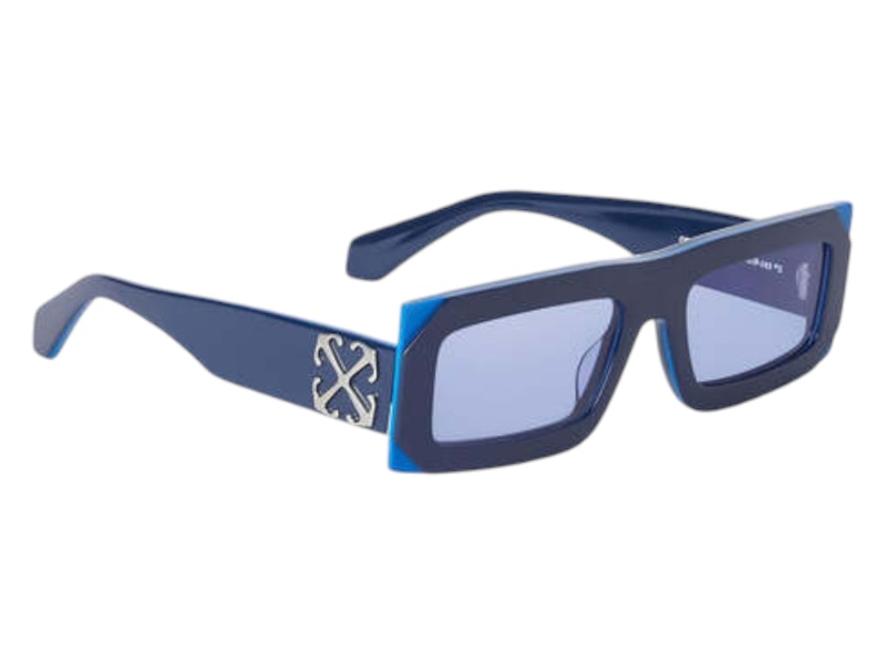 OFF-WHITE Laurel Sunglasses Dark Blue Blue (OERI13PF24PLA0014840-FR)