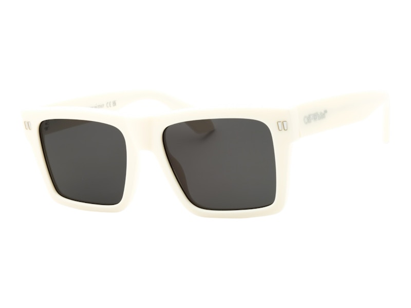 OFF-WHITE Lawton Sunglasses White Dark Grey (107)