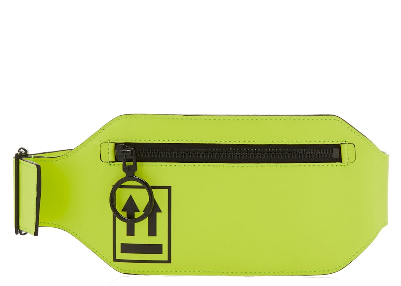OFF-WHITE Leg Bag Fluo Yellow