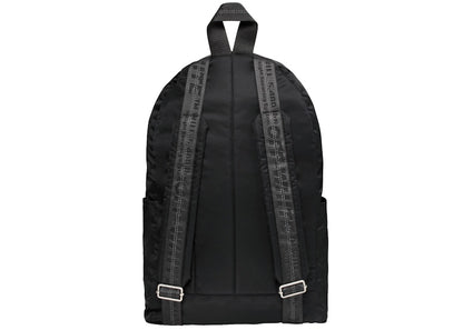 OFF-WHITE Logo Backpack Black/White