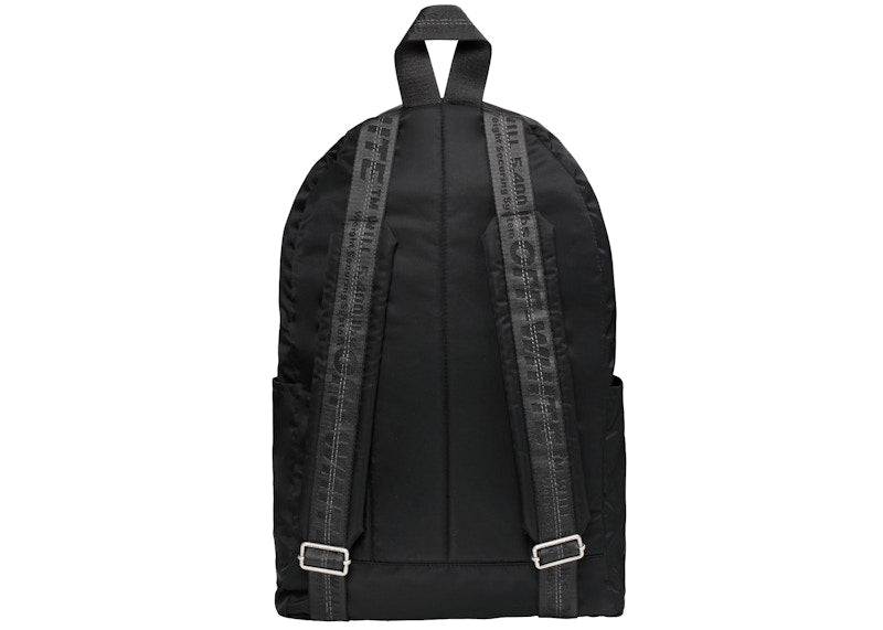 OFF-WHITE Logo Backpack Black/White