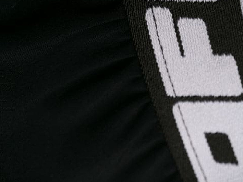 OFF-WHITE Logo Bikini Black/White