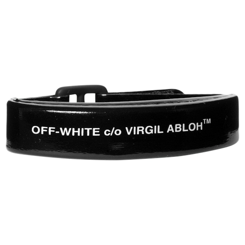 OFF-WHITE Logo Bracelet (SS19) Black/White