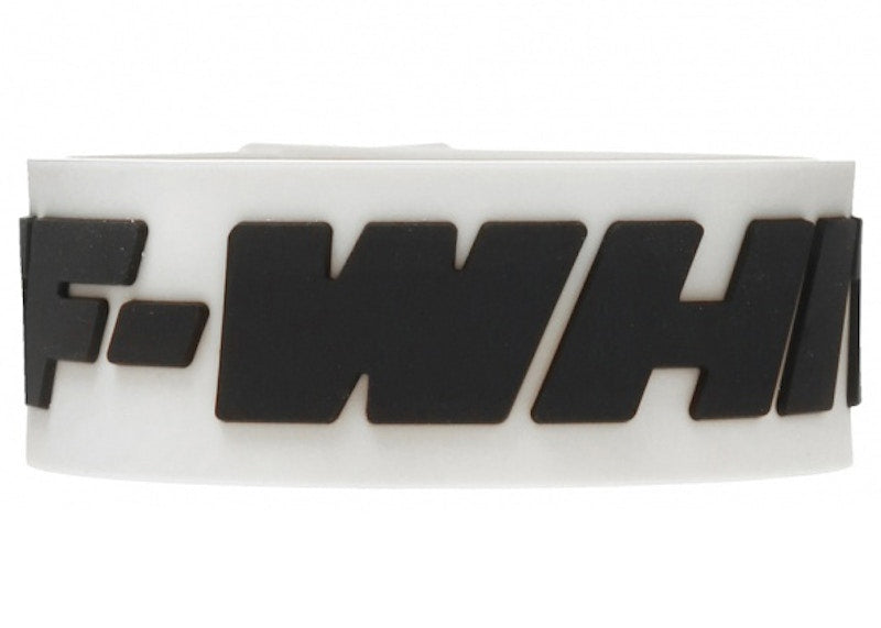 OFF-WHITE Logo Bracelet White