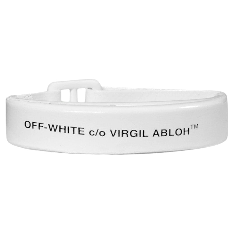 OFF-WHITE Logo Bracelet (SS19) White/Black