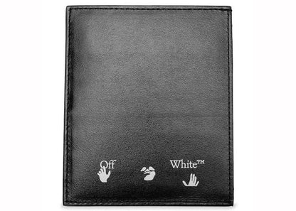 OFF-WHITE Logo Card Case Black/White
