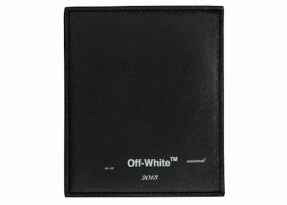 OFF-WHITE Logo Card Holder Black White