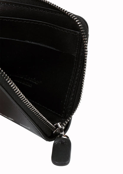 OFF-WHITE Logo Chain Wallet Black White