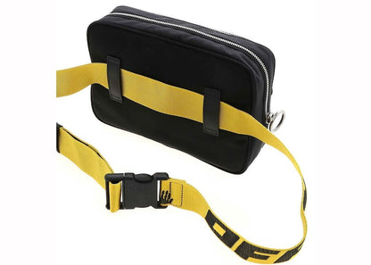 OFF-WHITE Logo Detail Belt Bag Black
