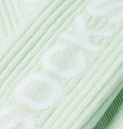 OFF-WHITE Logo Intarsia Stretch Socks (SS19) Mint/White
