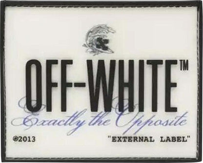 OFF-WHITE Logo Patch Card Case Black Multi