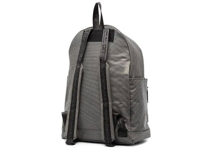 OFF-WHITE Logo-Print Backpack PVC Silver