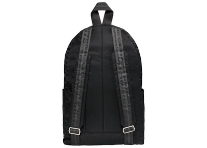 OFF-WHITE Logo Quote Backpack Black/White