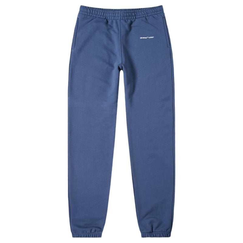 OFF-WHITE Logo Sweatpants Navy
