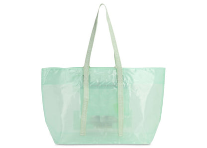 OFF-WHITE Logo Tote PVC Green