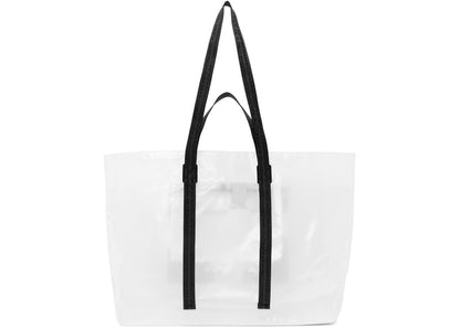OFF-WHITE Logo Tote PVC White