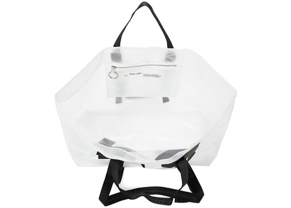 OFF-WHITE Logo Tote PVC White