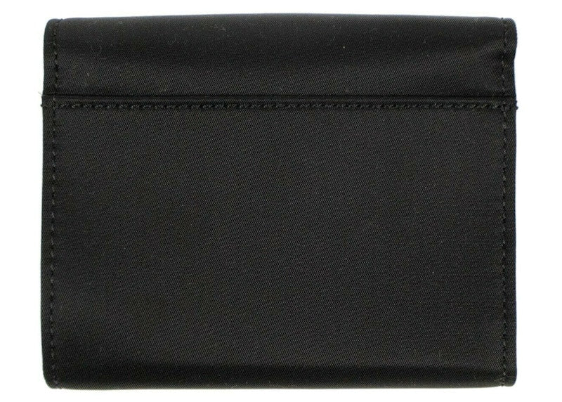 OFF-WHITE Logo Wallet (6 Card Slot) Nylon Small Black