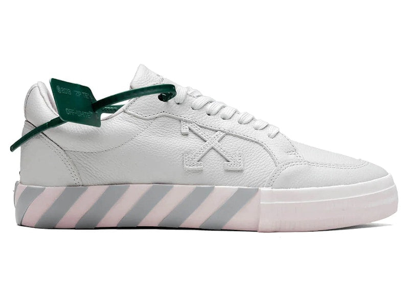OFF-WHITE Low Vulcanized Calf Leather Medium Grey
