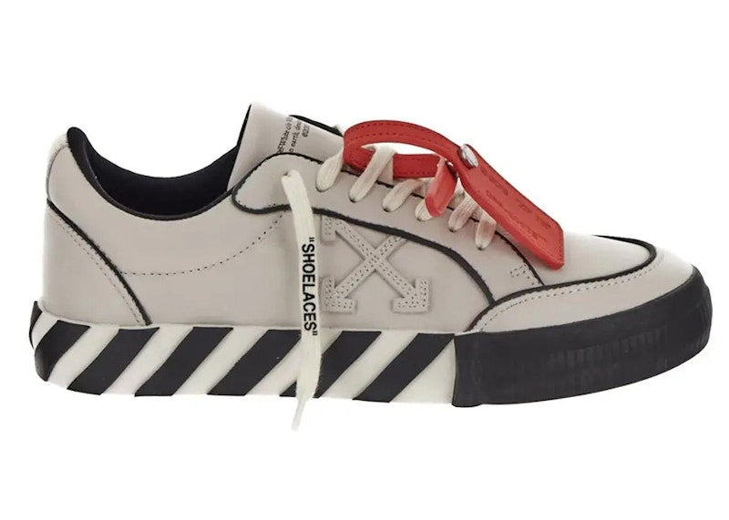 OFF-WHITE Low Vulcanized Outlined White Black