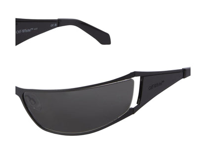 OFF-WHITE Luna Sunglasses Black (OERI102F23MET0011007)