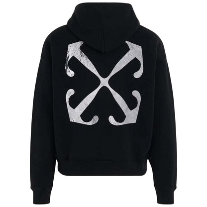 OFF-WHITE Lunar Arrow Skate Hoodie Black