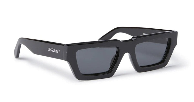 OFF-WHITE Manchester Sunglasses Black/Dark Grey/Grey (OERI129S24PLA0011007-FR)