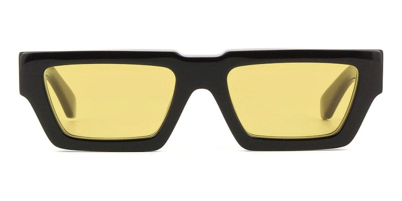 OFF-WHITE Manchester Sunglasses Black/Yellow (OERI129S24PLA0011018)