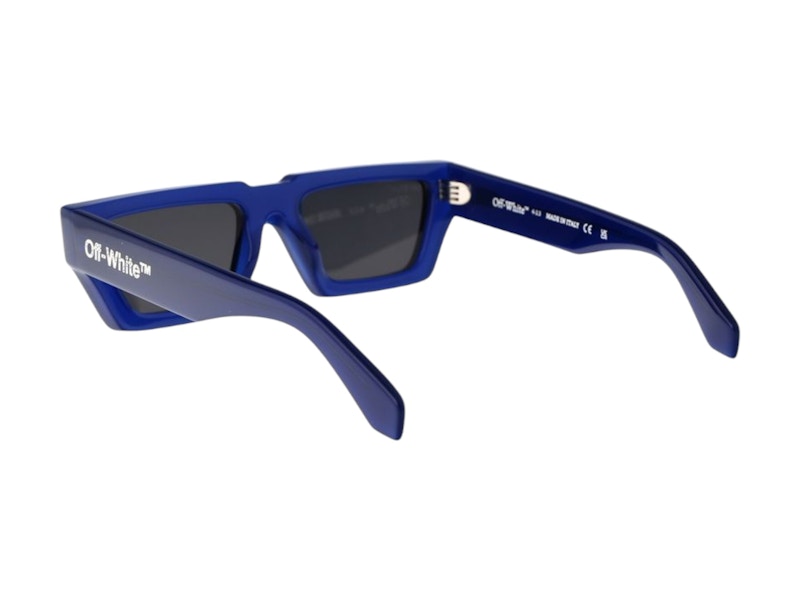 OFF-WHITE Manchester Sunglasses Blue (OERI002C99PLA0024607)