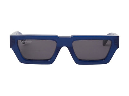 OFF-WHITE Manchester Sunglasses Blue (OERI002C99PLA0024607)
