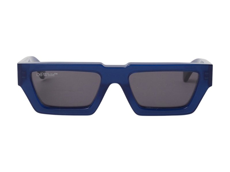 OFF-WHITE Manchester Sunglasses Blue (OERI002C99PLA0024607)