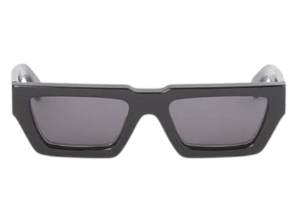 OFF-WHITE Manchester Sunglassses Black Grey (OERI129C99PLA0011007)