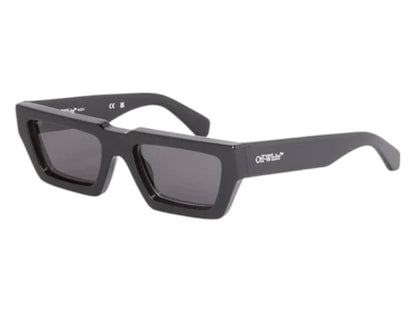 OFF-WHITE Manchester Sunglassses Black Grey (OERI129C99PLA0011007)