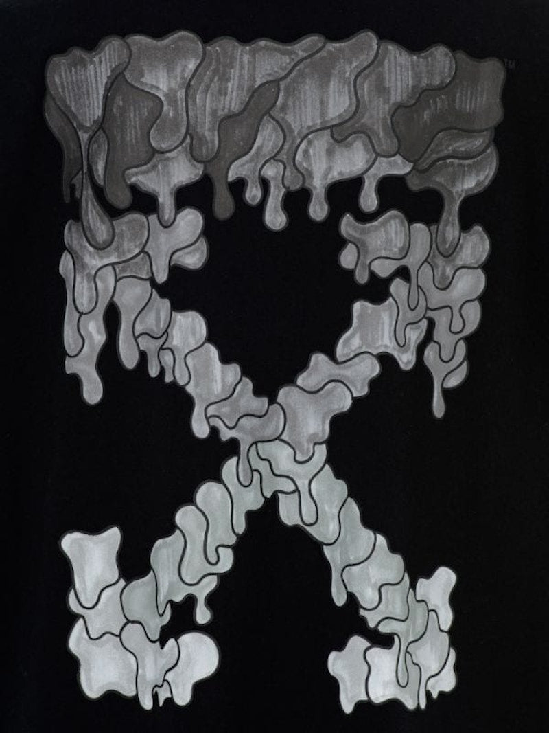 OFF-WHITE Marker Arrow Oversized T-shirt Black/Grey