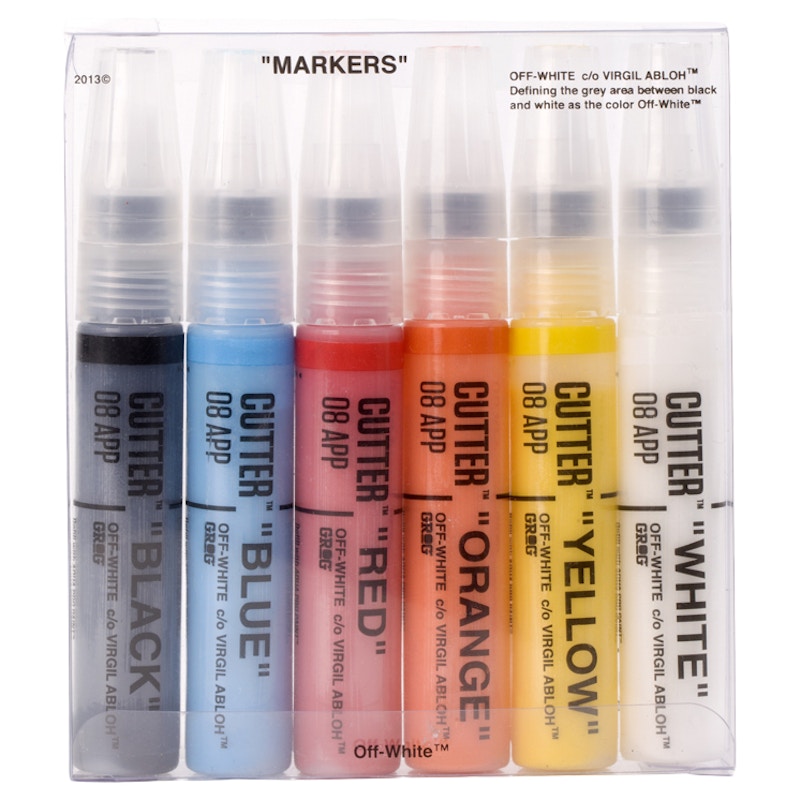 OFF-WHITE Marker Pen Box Set (SS19) Multicolor