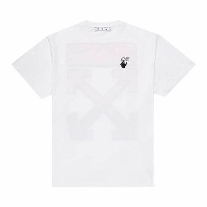 OFF-WHITE Marker S/S Over Tee White/Red