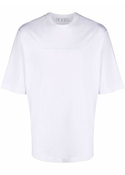 OFF-WHITE Marker Skate T-Shirt White Blue