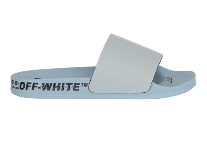 OFF-WHITE Meccano Slides Light Blue