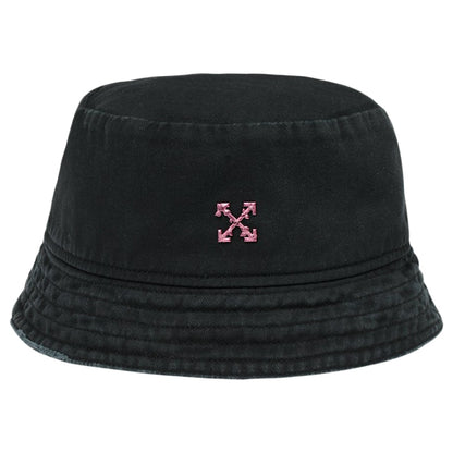 OFF-WHITE Metal Arrows Bucket Hat Black/Fuchsia