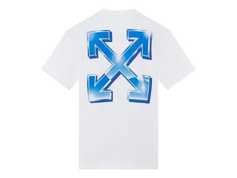 OFF-WHITE Metal Arrows T-Shirt White/Blue