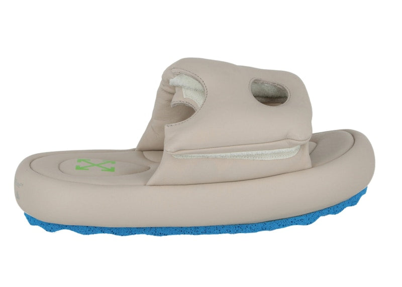 OFF-WHITE Meteor Padded Slide Sand Blue