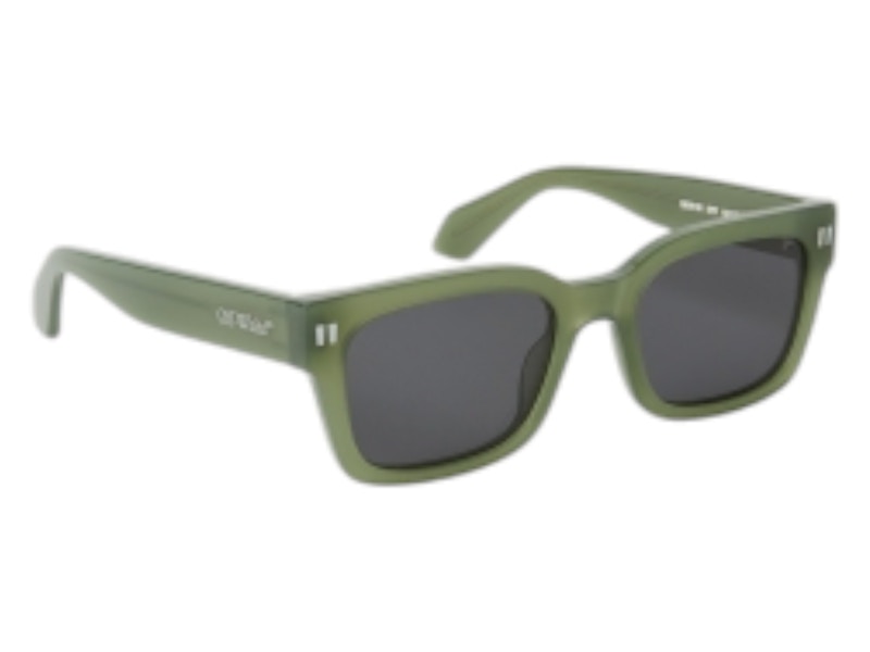 OFF-WHITE Midland Sunglasses Olive Green Dark (OERI108S24PLA0015707-FR)