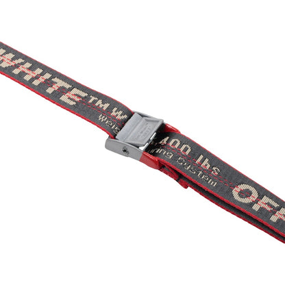 OFF-WHITE Mini Industrial Belt Anthracite/Red