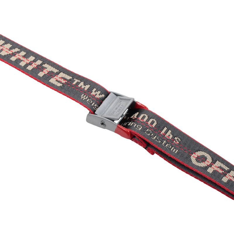 OFF-WHITE Mini Industrial Belt Anthracite/Red