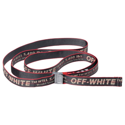 OFF-WHITE Mini Industrial Belt Anthracite/Red