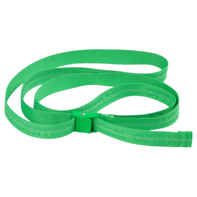 OFF-WHITE Mini Industrial Belt (SS19) Brilliant Green